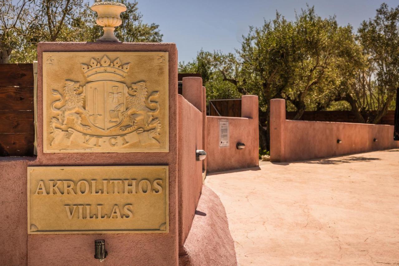 Akrolithos Villas Kouvalata Exterior foto